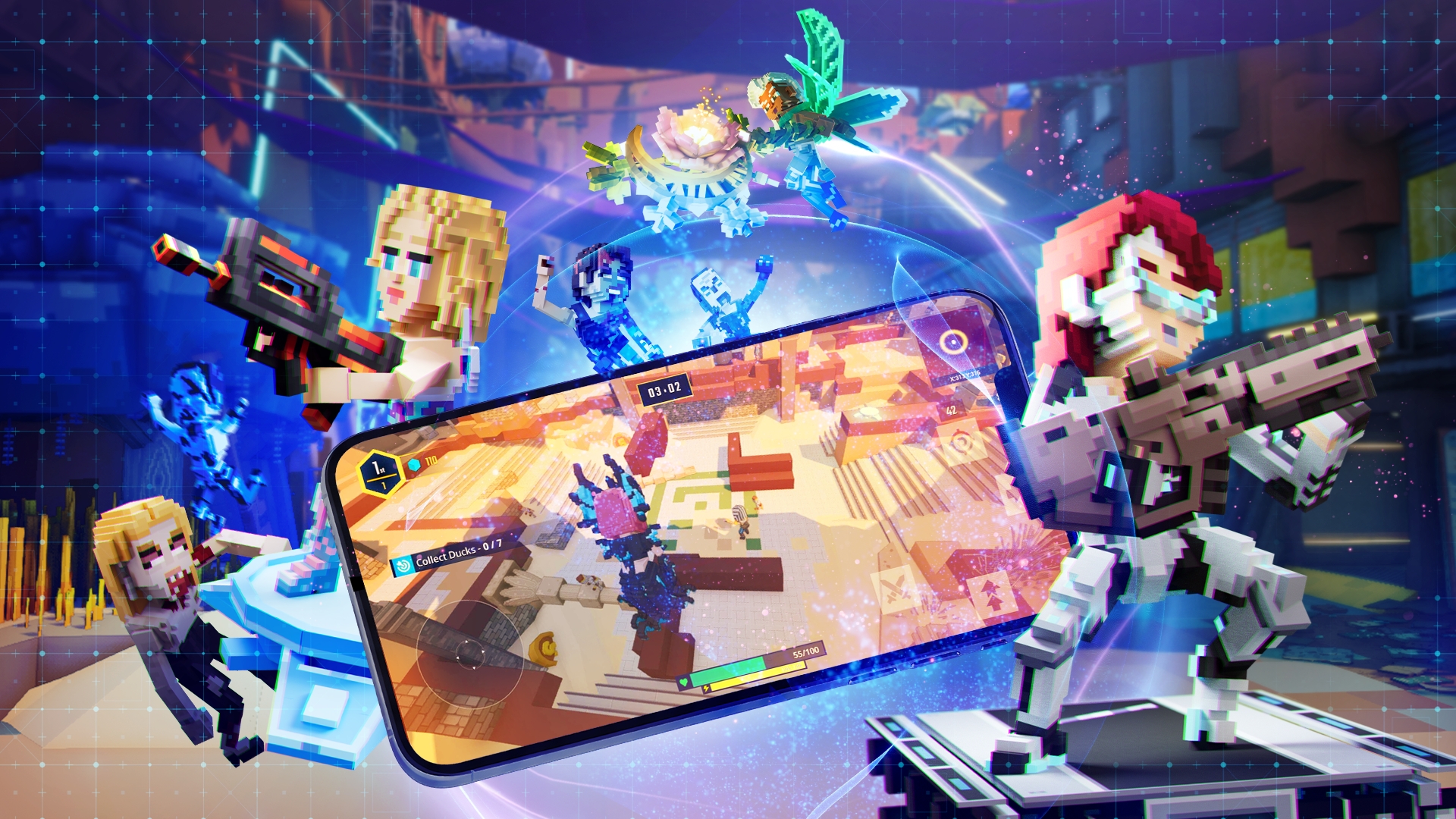 The SandboxモバイルBR始動、NFT持ち込み対応で差別化